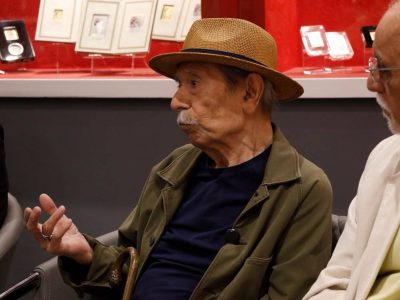 تجلیل از علی نصیریان با رونمایی از «نقشینه سیمین» و کتاب زندگی‌نامه او