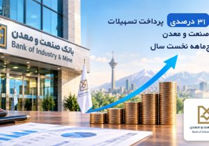 جهش ۳۱ درصدی تسهیلات‌دهی بانک صنعت و معدن؛ تزریق ۴۱.۶ همت به بخش تولید