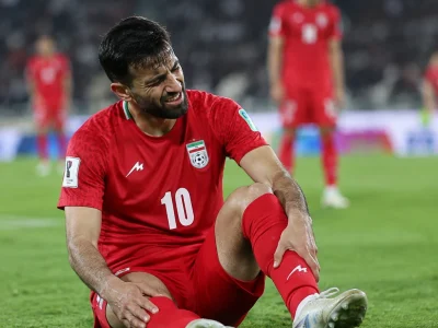 شوک به اردوی پرسپولیس؛ مصدومیت بدموقع محبی مقابل روسیه
